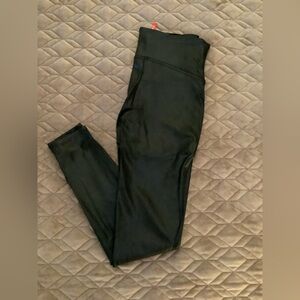 SPANX Faux Leather Black Leggings